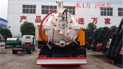 東風(fēng)T3管道疏通清洗車報(bào)價(jià)與性能解析 水4立方污8立方，高效疏通解決方案